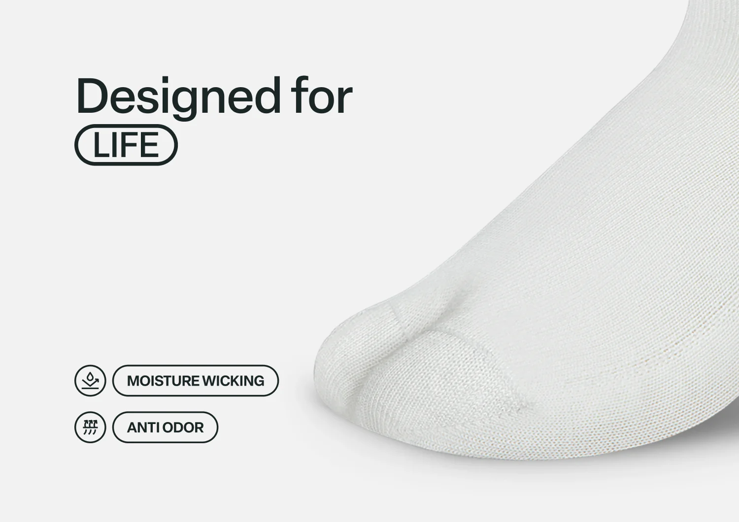 Bunion Relief Socks - White - Image 6