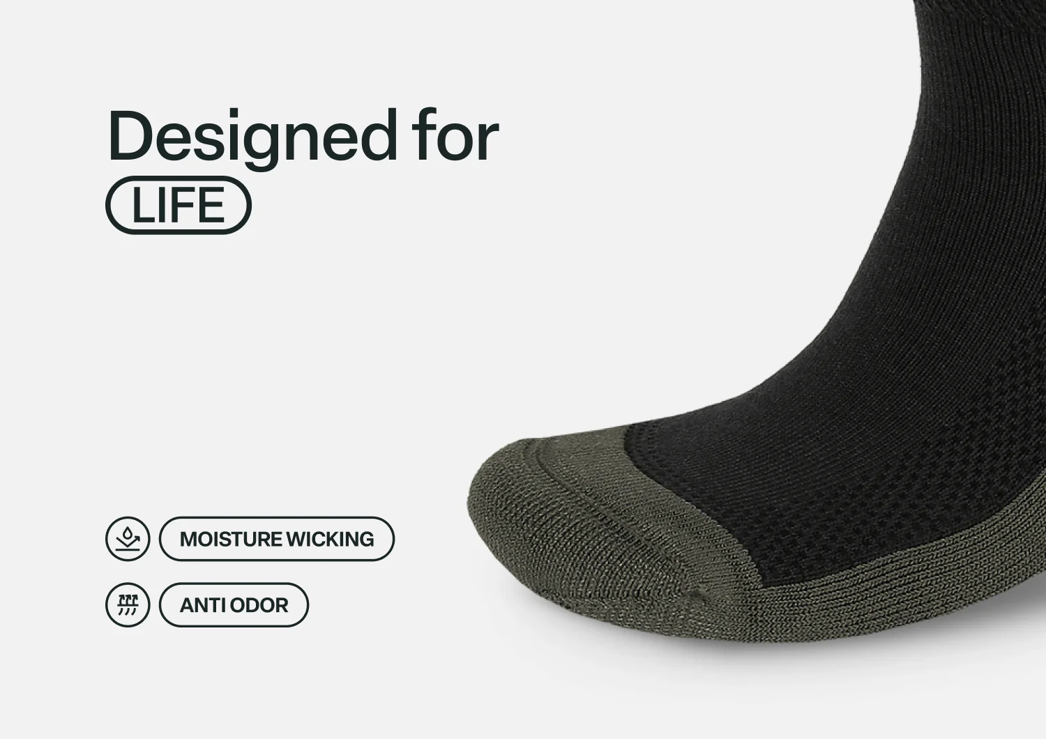 Casual/Dress Socks - Charcoal - Image 6