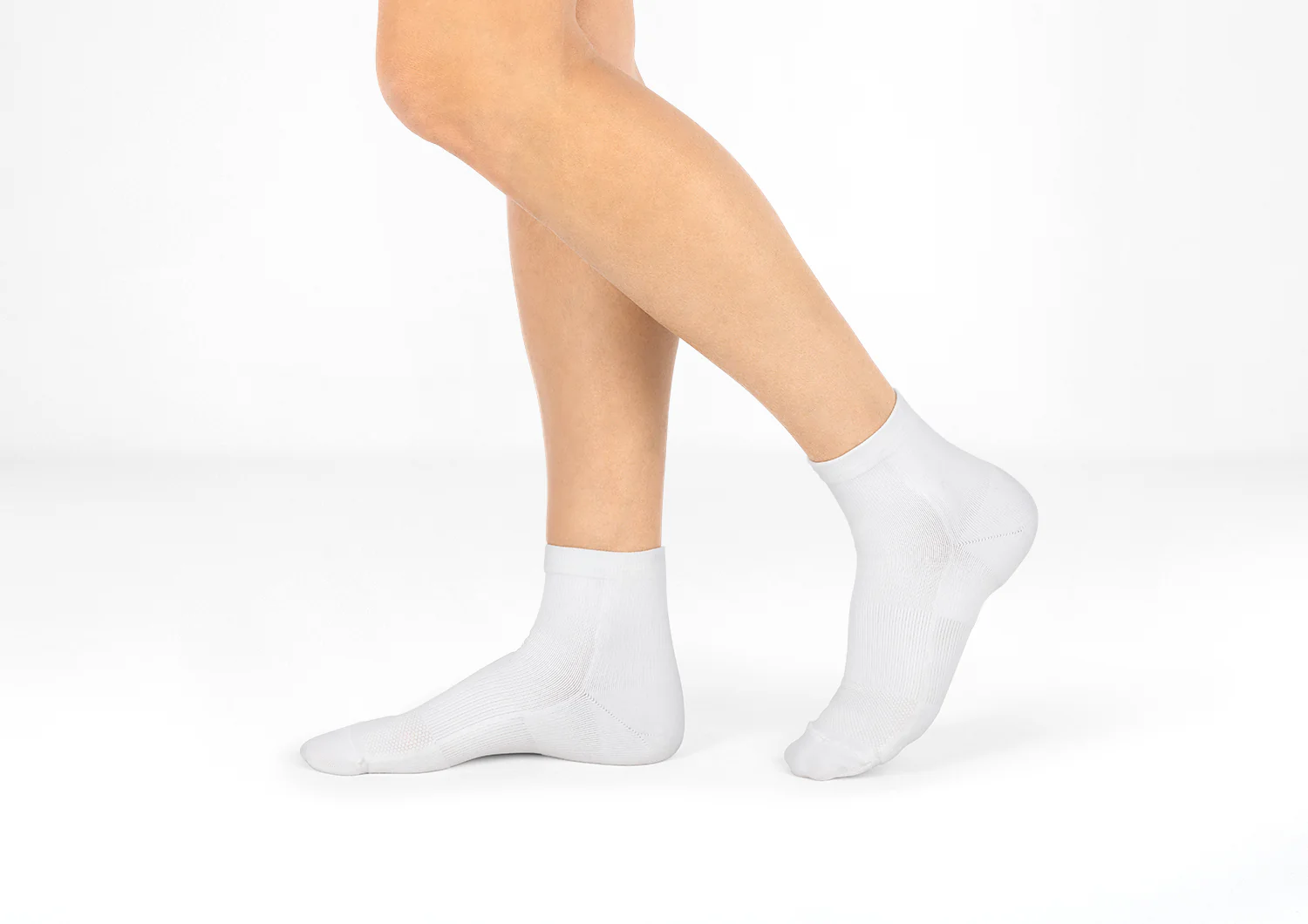 Compression Ankle Socks 15-20 mmHg - White - Image 2