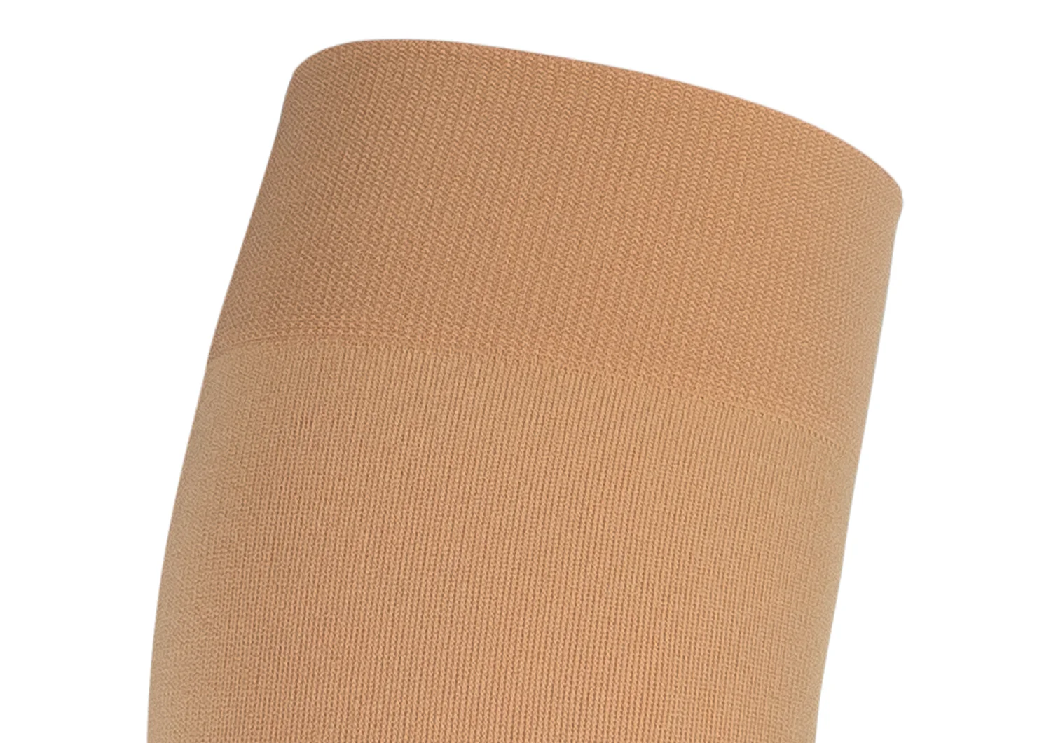 Compression Calf Sleeves Standard 20-30 mmHg - Tan - Image 4