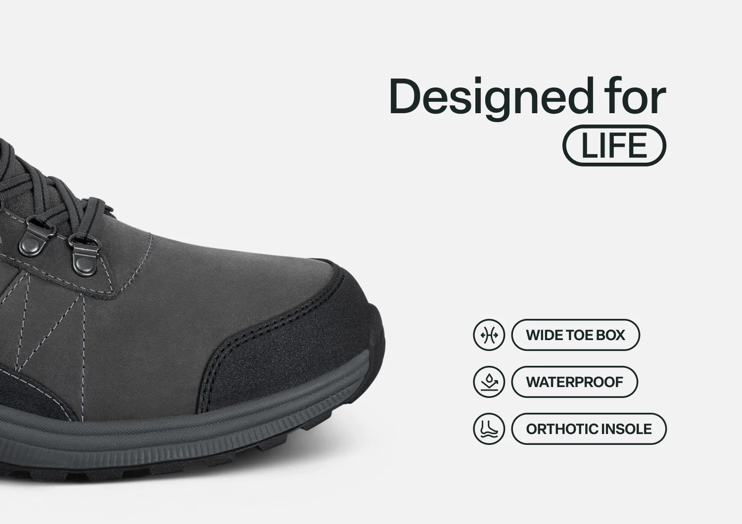 Dalton Hands-Free Waterproof - Gray - Image 5