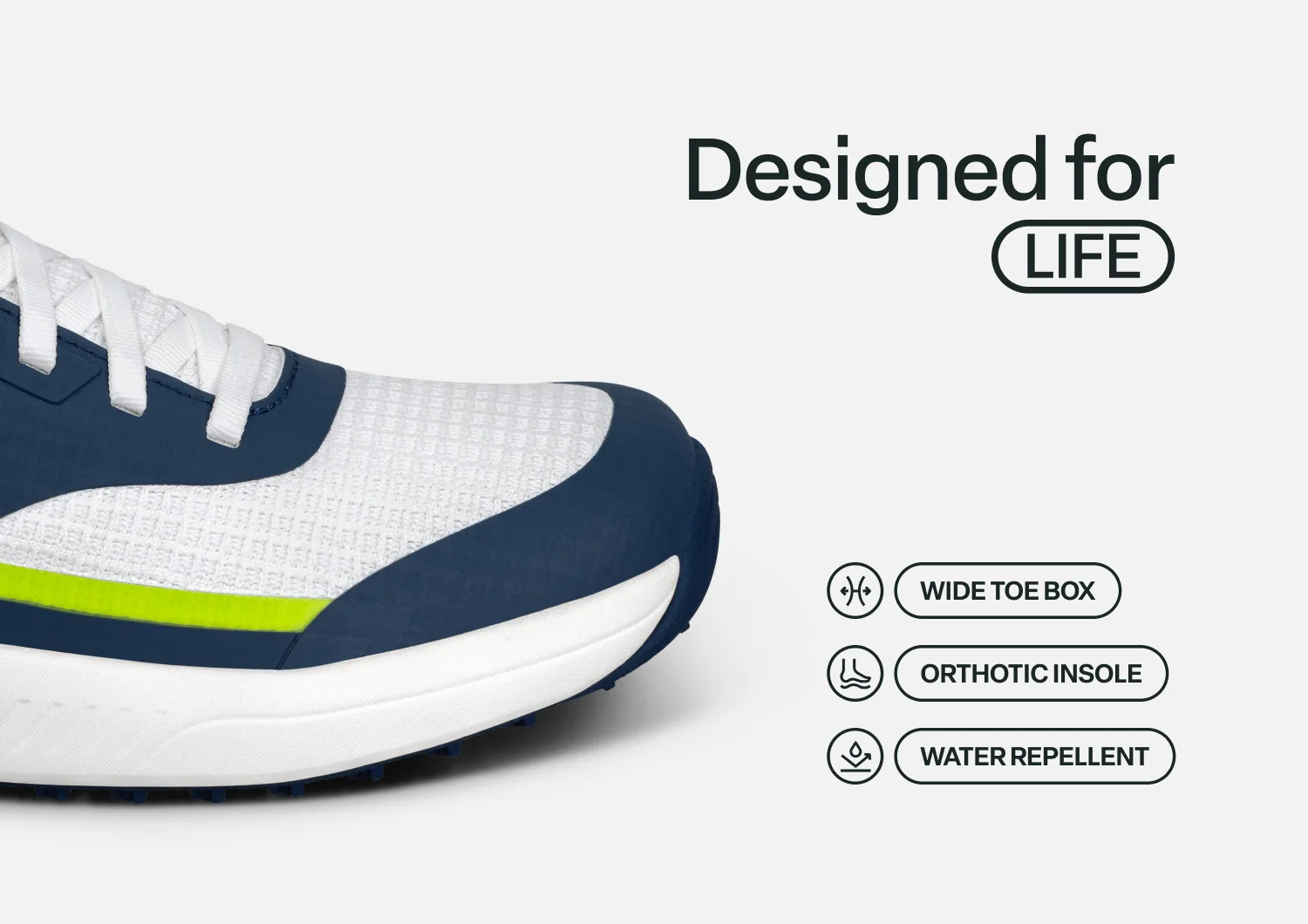 Fairway Hands-Free Golf - White/Navy/Lime - Image 6