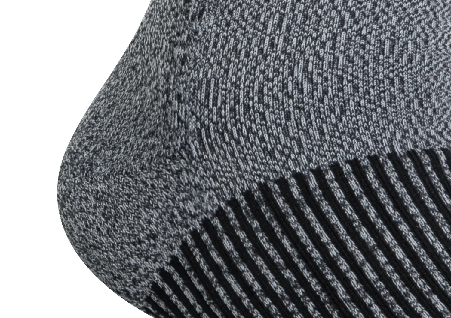 Mid-Calf Compression Socks 18-25 mmHg - Gray - Image 9
