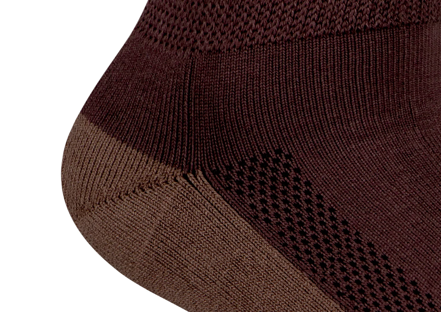 Padded Sole Socks - Dark Brown - Image 9