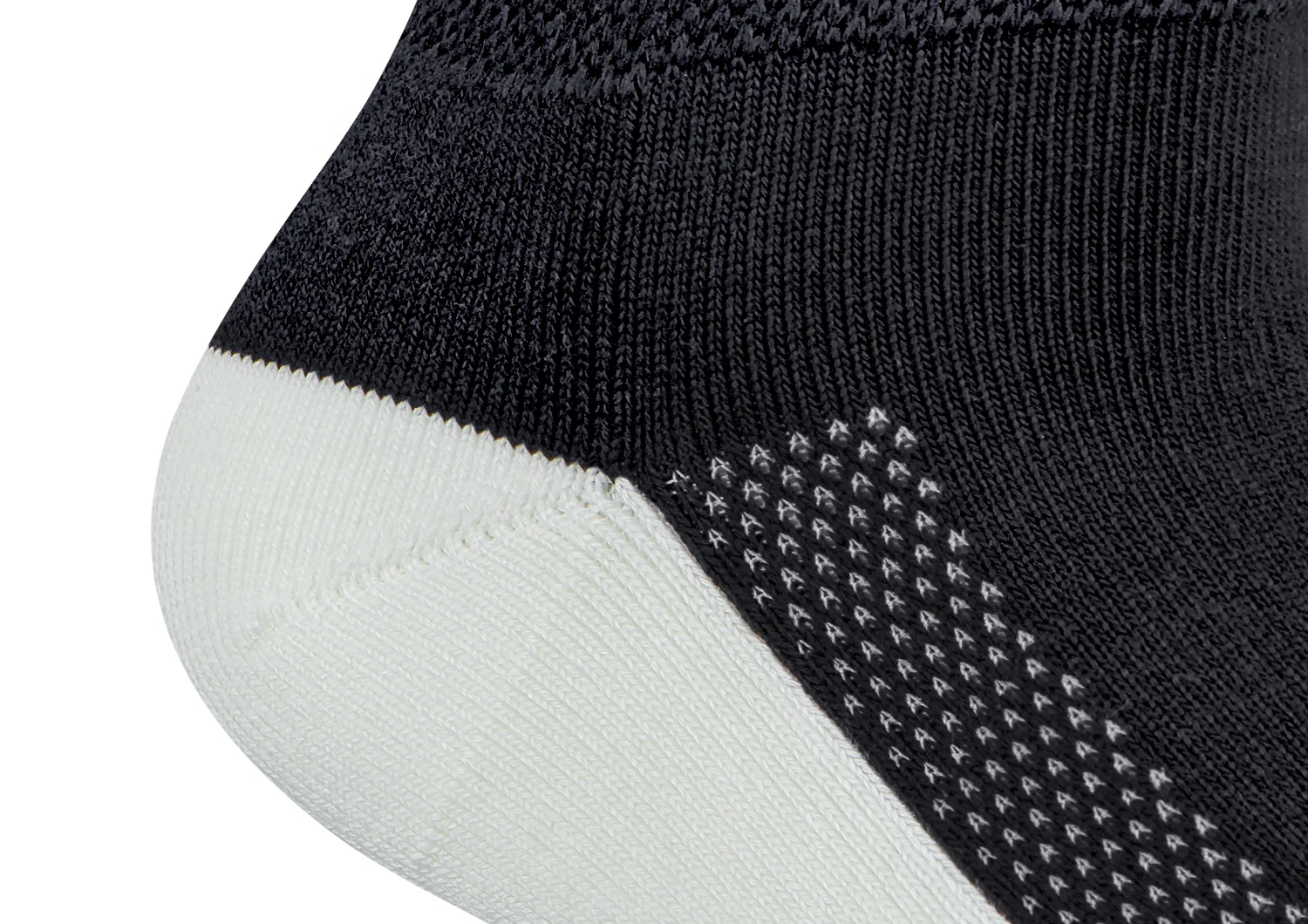 Padded Sole Diabetic Socks - Black - Image 7