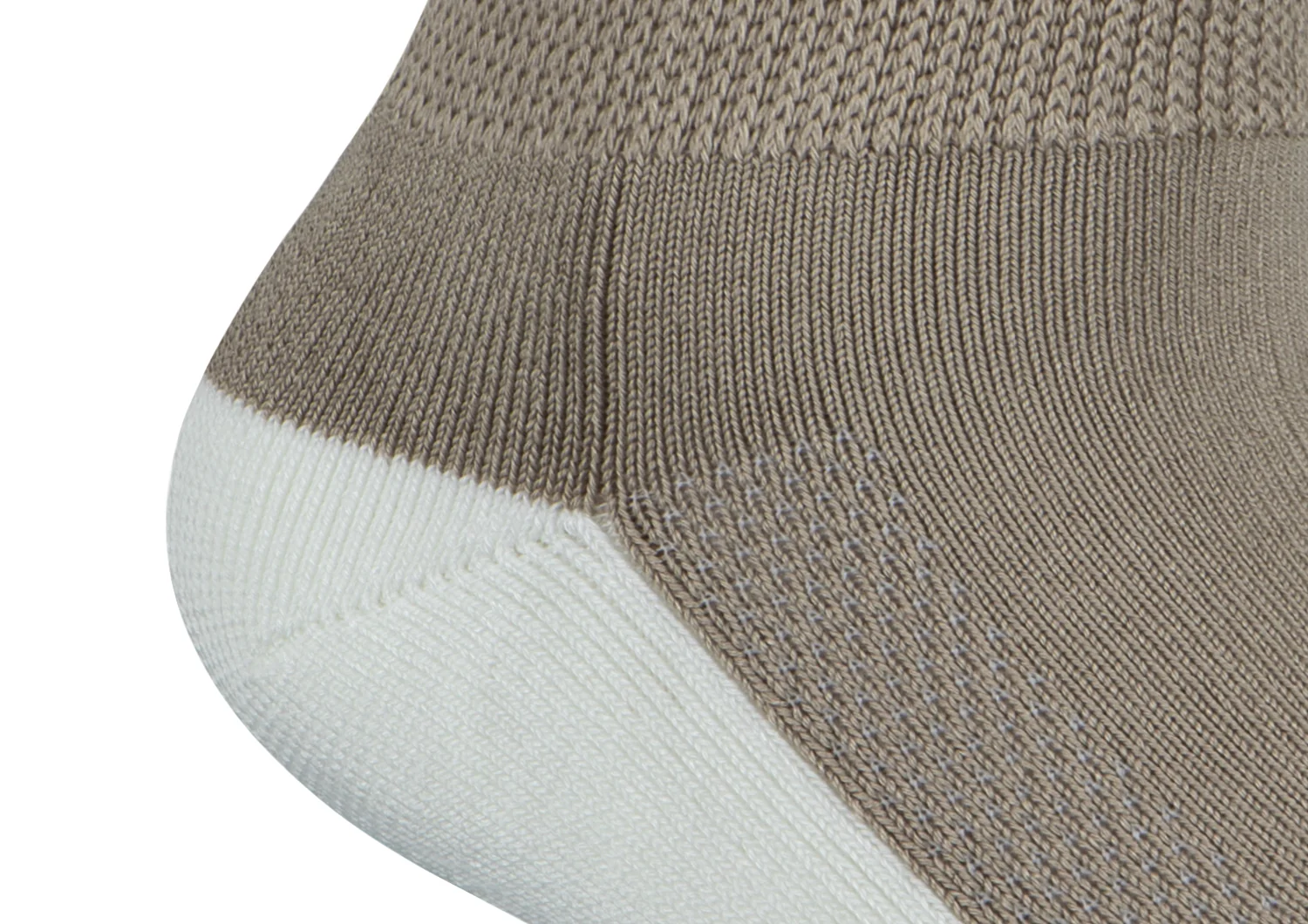 Padded Sole Diabetic Socks - Brown - Image 9