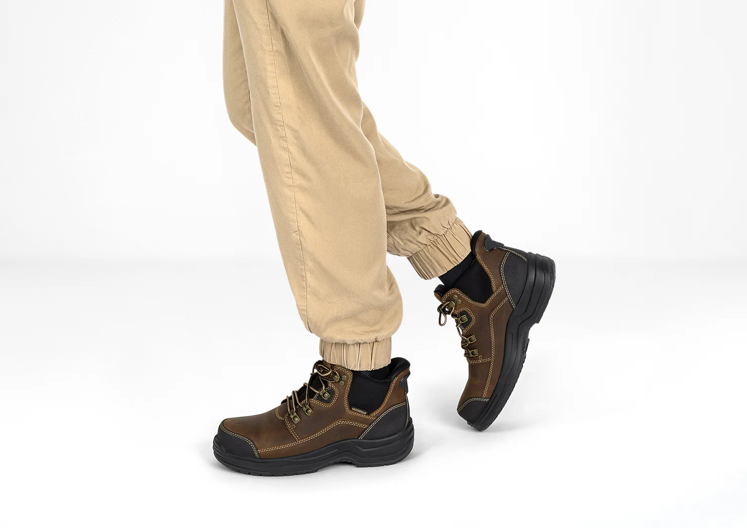 Quartz Hands-Free Work Boots - Brown - Image 13
